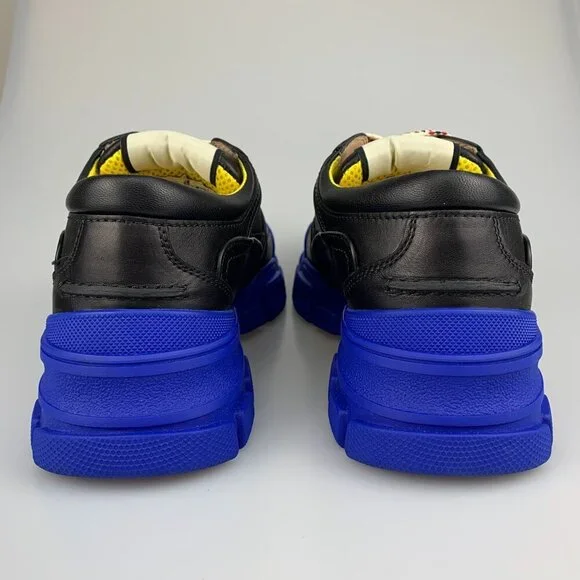 NIB Gucci men chunky hybrid shoes in black size 6